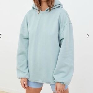 For Love & Lemons Athleisure Blue Hoodie Size Small Marine Brand New With Tags